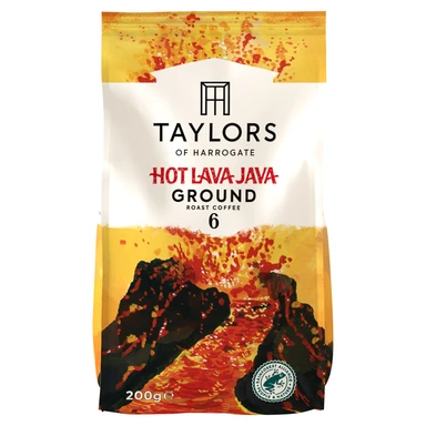 Taylors of Harrogate Hot Lava Java Ground Coffee 200g