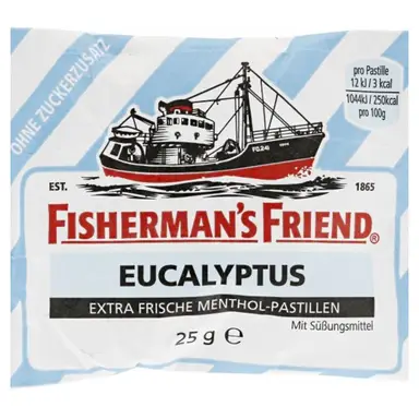 Fisherman's Friend Eukalyptus Zuckerfreie Bonbons 25 g