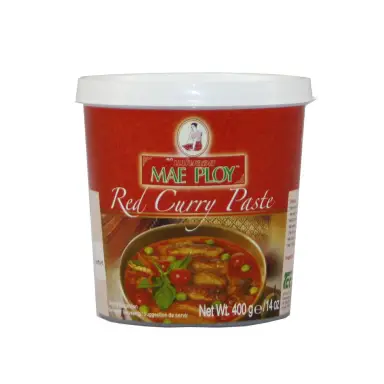 Mae Ploy Red Curry Paste 400g 泰娘咖哩酱