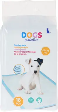 Dogs Collection Welpen-Trainingsunterlagen für Hunde Leicht zu reinigen 60 x 90cm 18 Stück