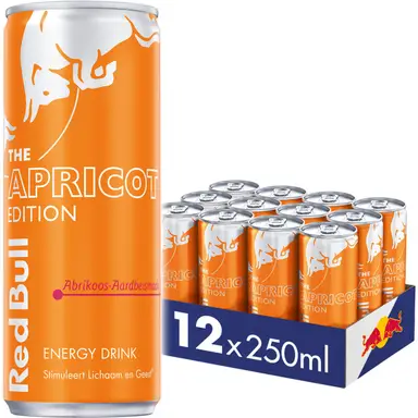 Red Bull Apricot Strawberry 250mlx12