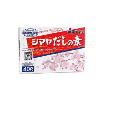 SHIMAYA Dashi No Moto Japanese Traditional Soup Stock (5g x 8pcs) 40g