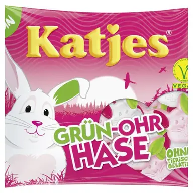 Katjes Grün-Ohr Hase Fruchtgummi 175 g