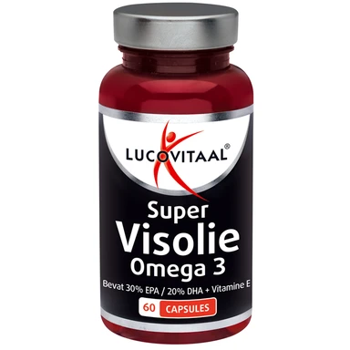 Lucovitaal Visolie Super Omega 3 60 caps 60 Capsules