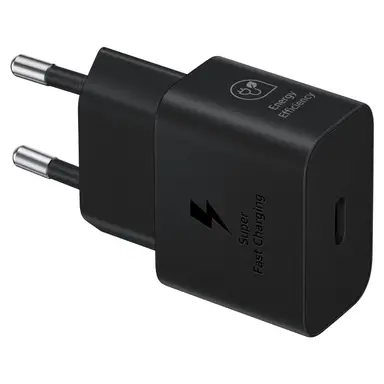 Samsung EP-T2510 Adaptateur de Charge Rapide 25 W sans Câble Noir