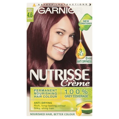 Garnier Nutrisse 4.6 Deep Red Permanent Hair Dye