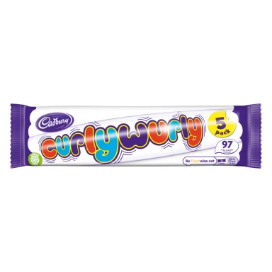 Cadbury Curly Wurly 5 Pack 107.5g