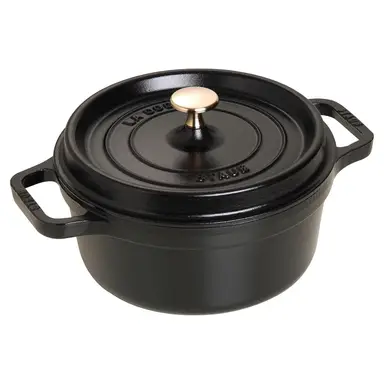 Staub Cocotte Gusseisen-Schmortopf mit Deckel – 22 cm – 2,5 L
