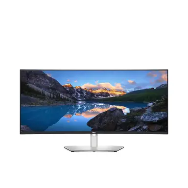 DELL UltraSharp U3824DW LED display 95,2 cm 3840 x 1600 pixels Wide Quad HD+ LCD zwart, zilver