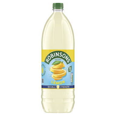 Robinsons No Added Sugar Squash Double Strength Lemon 1.75 litre