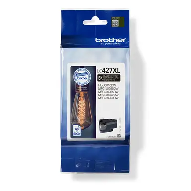Brother LC427XLBK inktcartridge 1 stuk origineel zwart