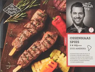 Meatlovers Ossenhaasspies 2 x 125 g