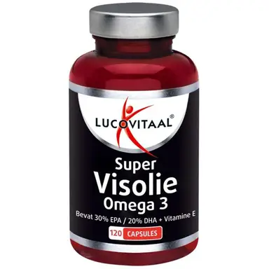 Lucovitaal Visolie Super Omega 3-6 - 120 caps 120 Capsules