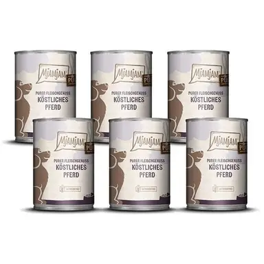 MjAMjAM - Puur vleesgenot - Puur voortreffelijk paardenvlees 6 x 400 g