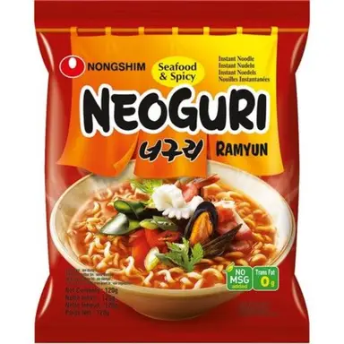 Nongshim Neoguri Ramyun (Heet) 120g x 20 Instant Noedel Doos