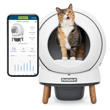 SmartSpin PetSafe SmartSpin zelfreinigende kattenbak