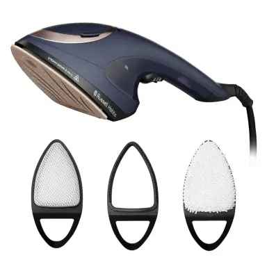 Russell Hobbs Steam Genie 2in1 Hand Held Steamer, Compact, Fast Heat Up, Stylish - 28370