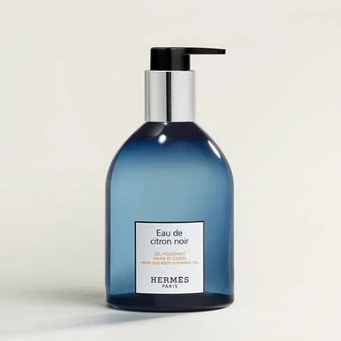 Hermès Black Lemon Gel pour les Mains et le Corps 300 ml - Boîte Blanche
