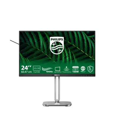 Philips 5000-serie 24B2G5301/00 computermonitor 60,5 cm (23,8") 1920 x 1080 pixels Full HD LCD zwart