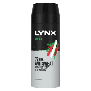 Lynx Anti-Perspirant Aerosol Africa 150ml