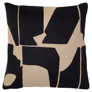 Bosie Cushion Ozella Square Black/Natural