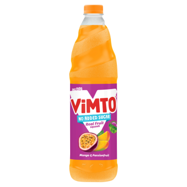 ViMTO Real Fruit Squash Mango & Passionfruit 1 Litre