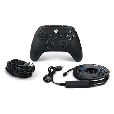 Liking PowerA Advantage Bedrade Controller met Lumectra RGB LED Strip