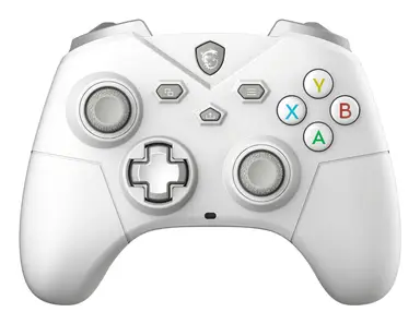 MSI FORCE GC300 WIRELESS WHITE Wit USB 2.0 Gamepad Analoog PC