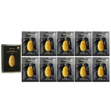 JM Solution Golden Cocoon Lot de 10 masques hydratants en tissu