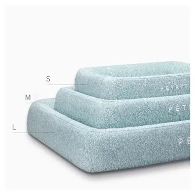 PETKIT Vierjahreszeiten-Schlafbett für Katzen und Hunde - Größe L - 89 x 67 x 14,5 cm