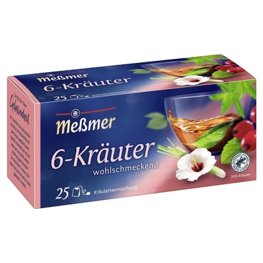 Meßmer 6-Kräuter Kräutertee 25 x 2g