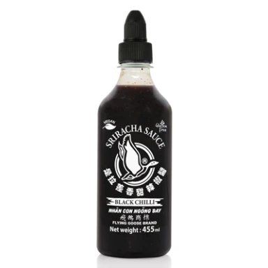 Flying Goose Brand Sriracha Black Pepper Sauce 455ml 飞鹅牌 是拉差黑胡椒酱