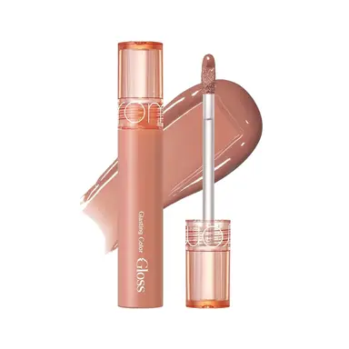 rom&nd Shiny Color Lip Glaze 02 Nut Mist