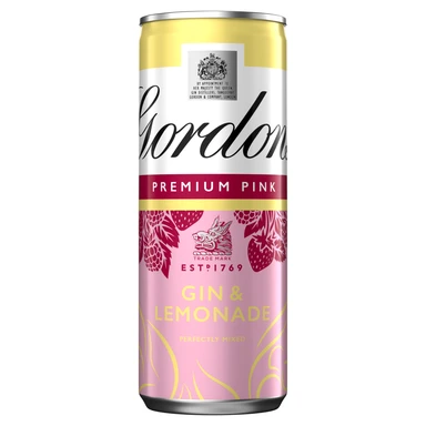Gordon's Pink Gin and Lemonade 250 ml