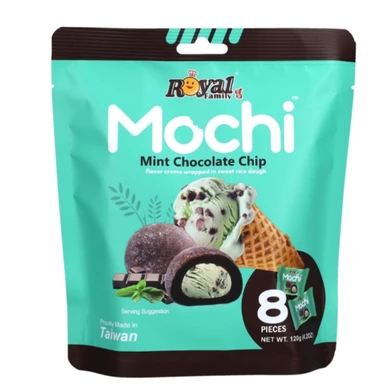 Royal Family Mochi - Munt met Chocoladestukjes 120 g