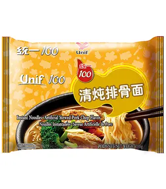 UNI Noodles (Bag) - Stewed Pork Chop 105g