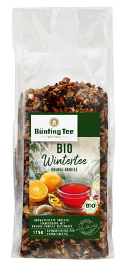 Bünting Tee Bio Wintertee Orange Vanille 175 g