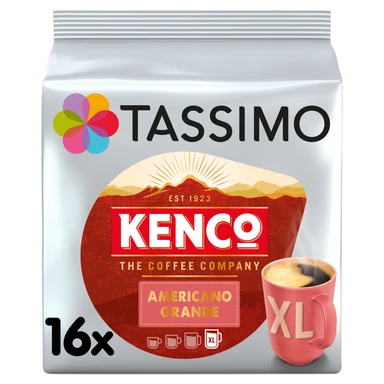 Tassimo Kenco Americano grande Xl Coffee Pods 16 X 9g