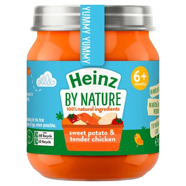 Heinz Sweet Potato & Tender Chicken 6+ Months 120g