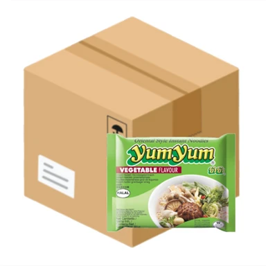 Yum Yum Instant Noodles vegetable 30*60g box bulk discount yumyum vegetable box