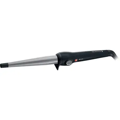 Remington Curl Create Wand, 13-25mm Ceramic Conical Barrel, Adjustable Heat, Fast Heat-Up, Black, CI52W0