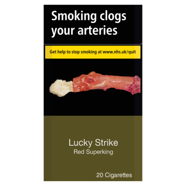 Lucky Strike Red Superking 20s