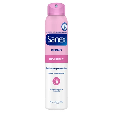 Sanex Dermo Invisible 24H Antiperspirant Deodorant Spray 200ml