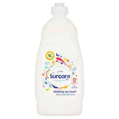 Surcare Sensitive Washing Up Liquid, 450ml