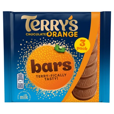 Terry's Chocolate Orange Bars 3-Pack 105g