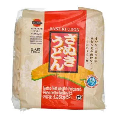 J-BASKET Style Udon Noodles (5-Packs) 1.25kg
