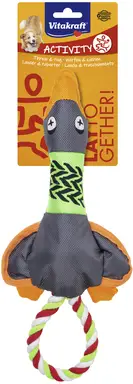 Vitakraft Ente mit Quietscher, Oxford für Hunde 1 St