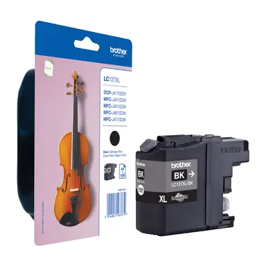 Brother LC127XLBKBP inktcartridge 1 stuk origineel zwart