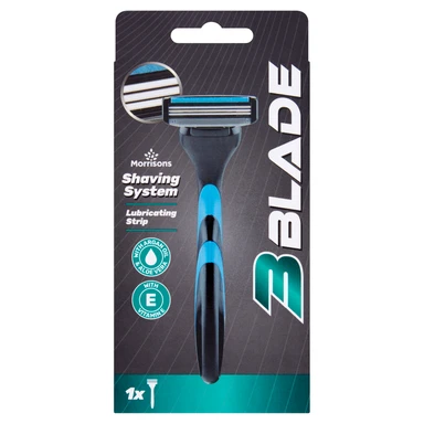 Morrisons 3 Blade Shaving System Razor