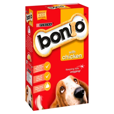 Bonio Dog Biscuit Chicken Flavour 650g